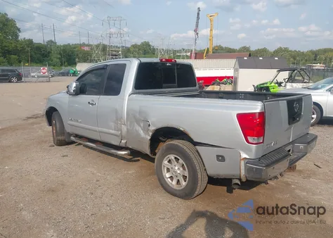 2005 Nissan Titan Se z USA, uszkodzony, nr VIN 1N6AA06B55N563319